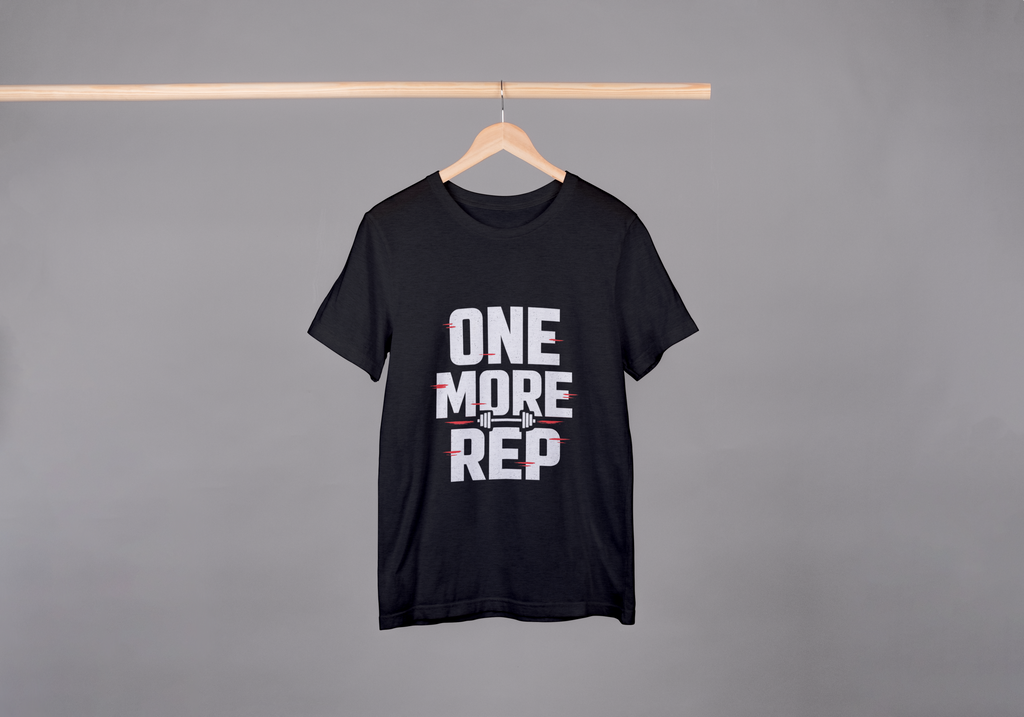 One more rep unisex gym Tshirt