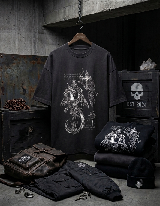 Devil's Mark Vol.3 — Oversized Terry Tee | TRUThread