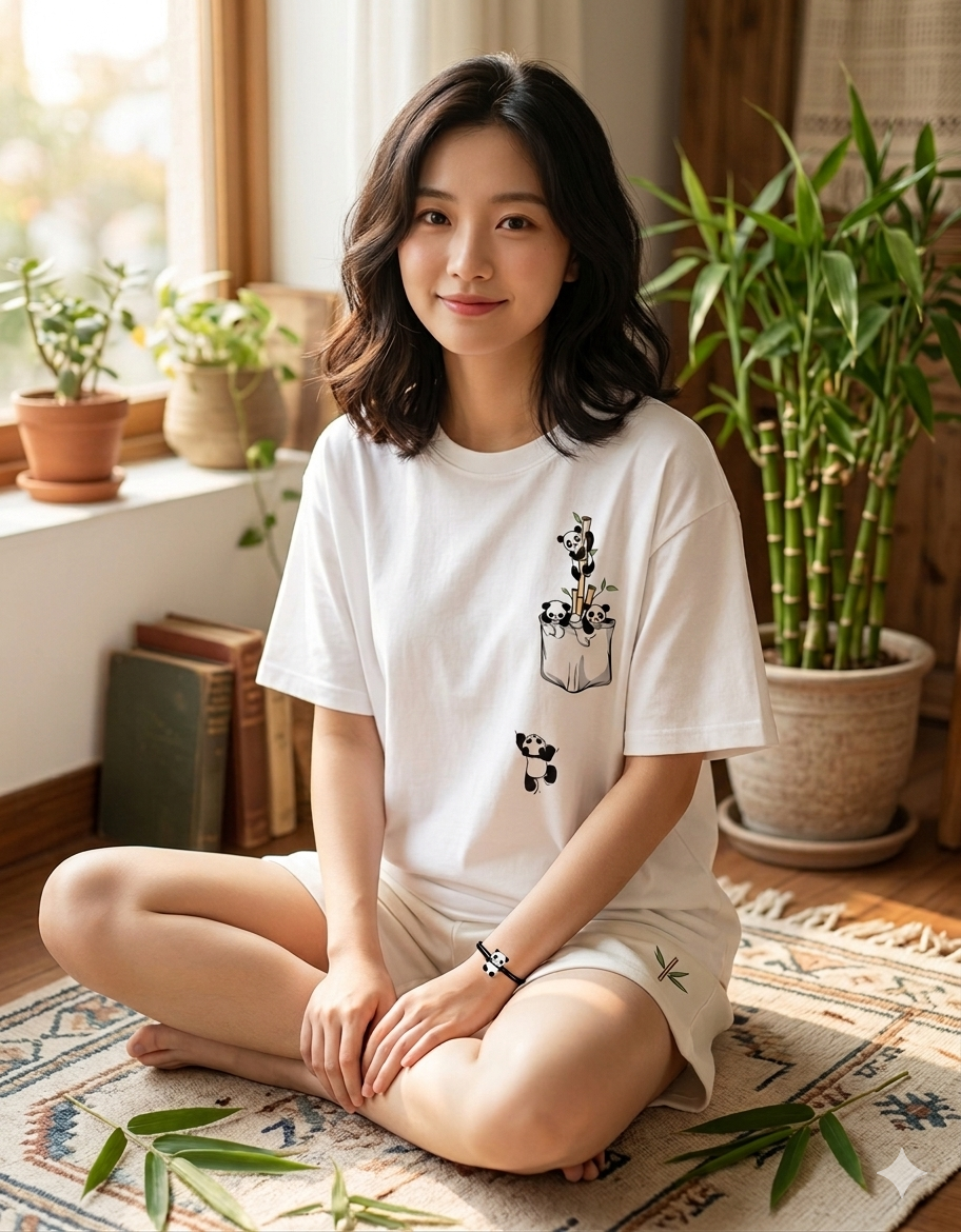 Panda Unisex Tshirt