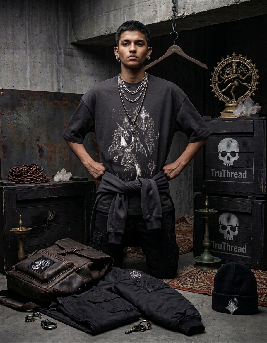 Devil's Mark Vol.3 — Oversized Terry Tee | TRUThread