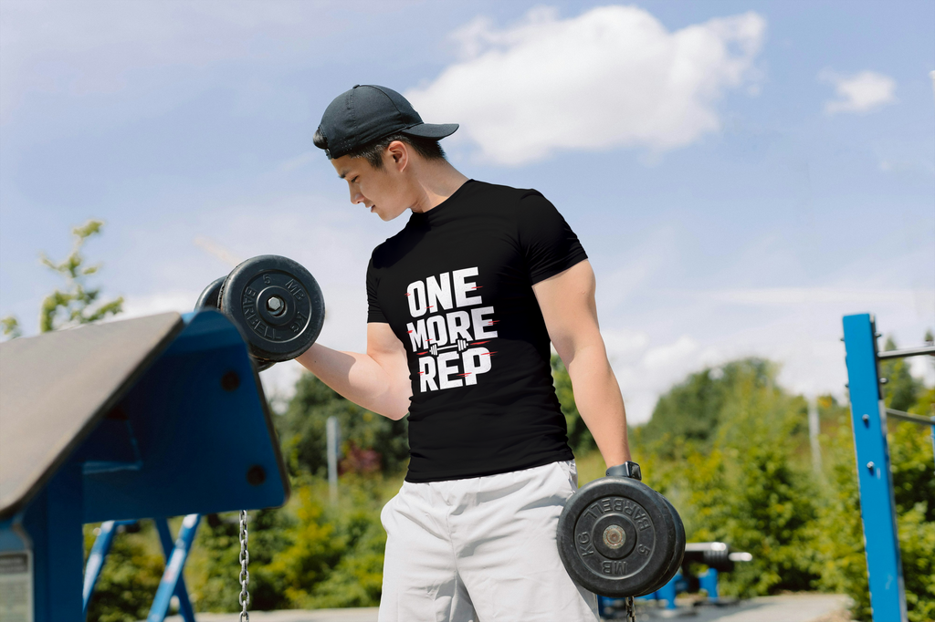 One more rep unisex gym Tshirt